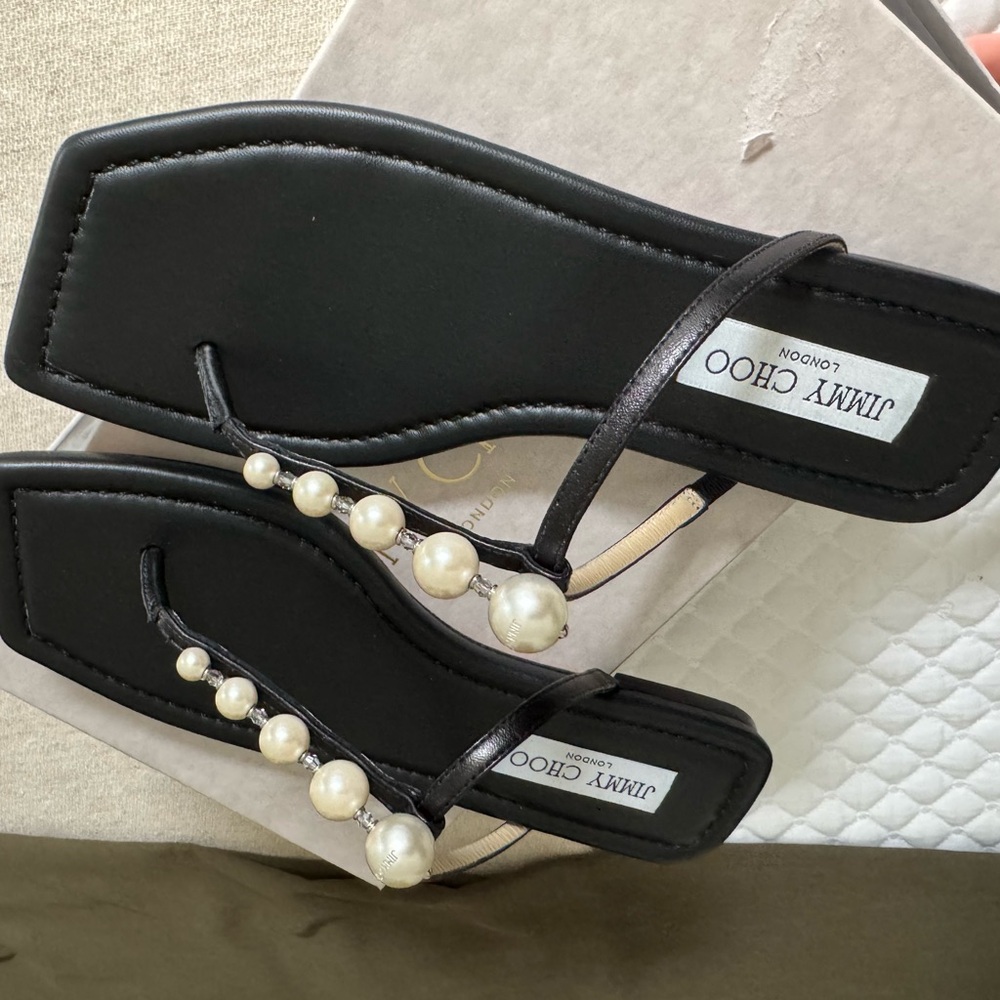 Jimmy Choo - Alaina Sandal - 37 - Picture 4 of 9